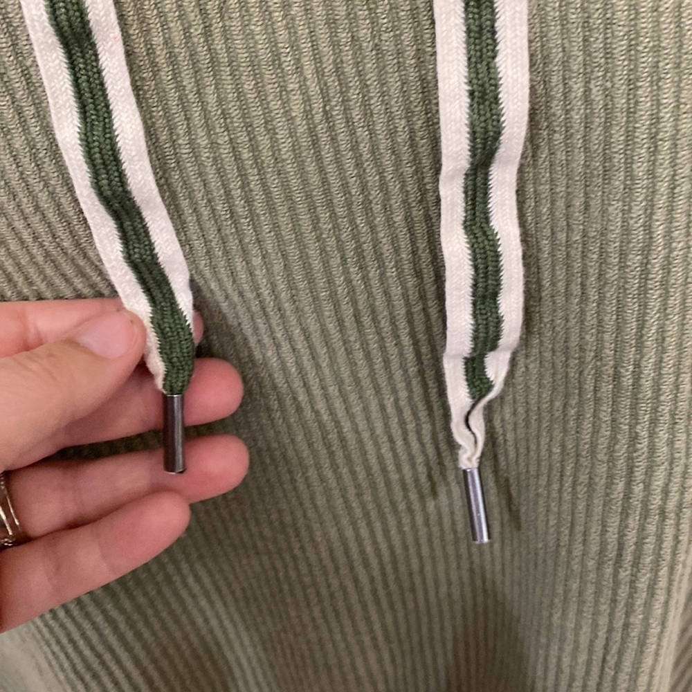 RIBBED AE HOODIE COTTON - Picture 2 of 13